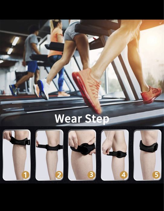 Faixa de joelho / protecção Patelar