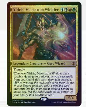 Talia do gry Magic the Gathering Comander - Yidris (Cascade)