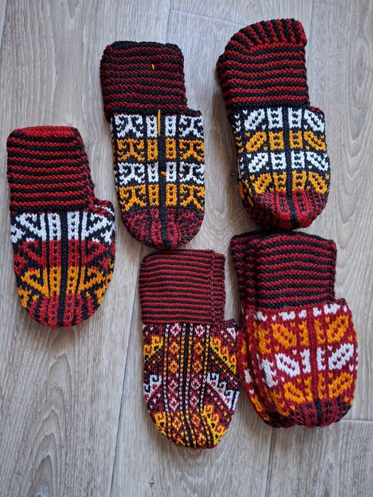 Чешки ручной работы. Туркменские тапочки