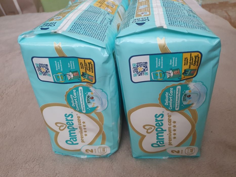Підгузки Pampers Premium Care розмір 2 (4-8 кг), 46 шт