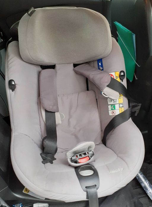 Cadeira Auto Bebé Confort Axissfix I-Size - Concrete Grey (roda 360º)