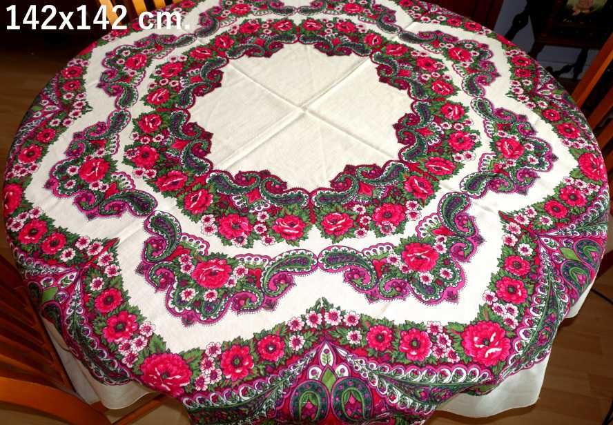 Strój ludowy.Chusta.