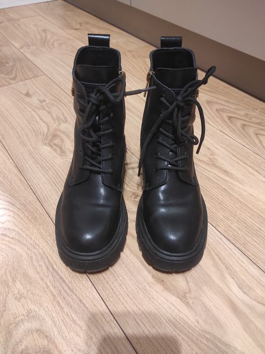 Botki workery Venezia 39 skóra naturalna jak nowe