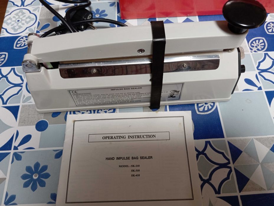 Máquinas para selar sacos  até 50 cm