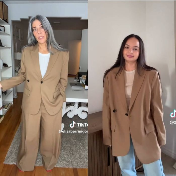 Блейзер Zara оверсайз