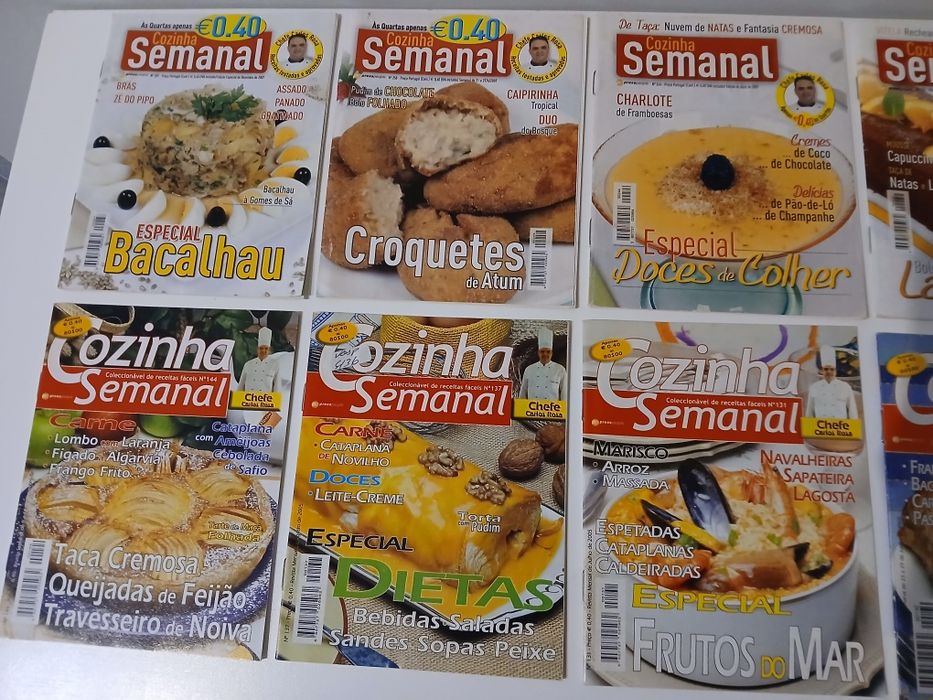 Mini revistas "Cozinha Semanal"