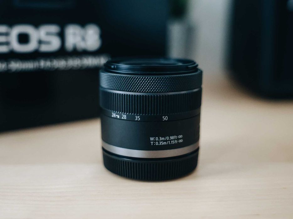 Canon RF 24-50mm F4.5-6.3 IS STM (Dentro da garantia)