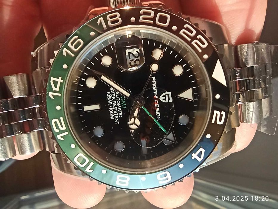 Nowy zegarek Pagani Design Pagrne GMT jubilee w foliach