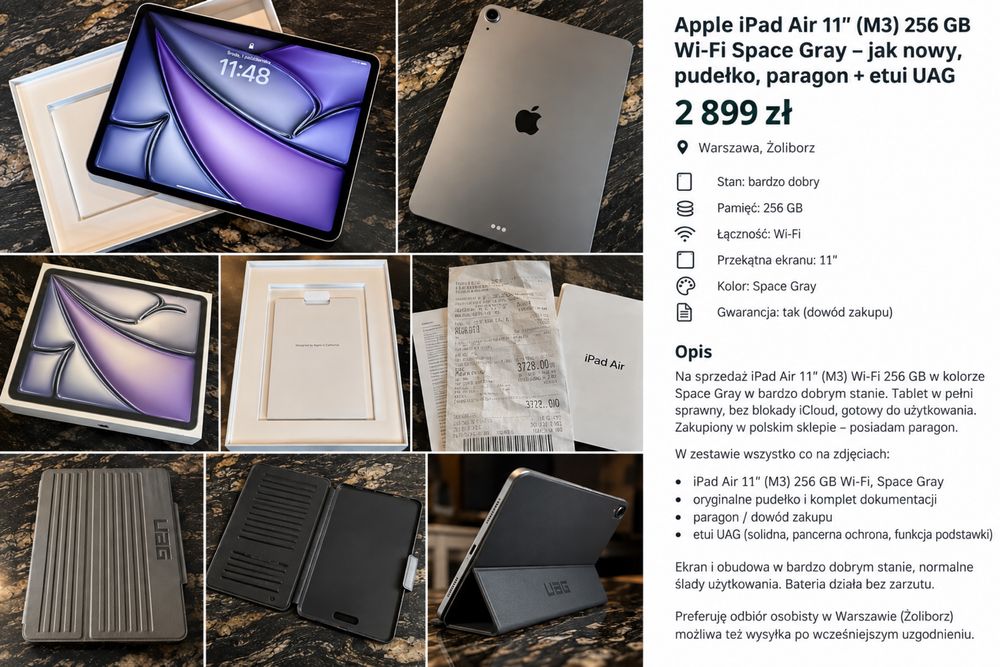 iPad Air M3 256GB