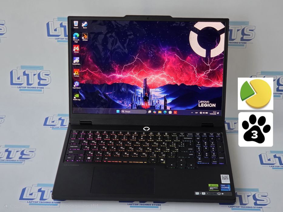 Lenovo Legion 5i OLED 165Hz rtx5060 i7-14700HX/ram16/ssd-1Tb