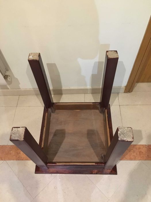 mesa de centro madeira pinho