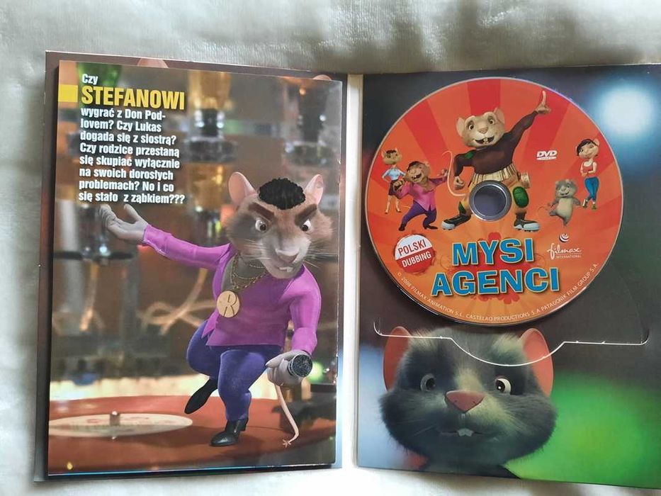 Mysi Agenci - bajka DVD