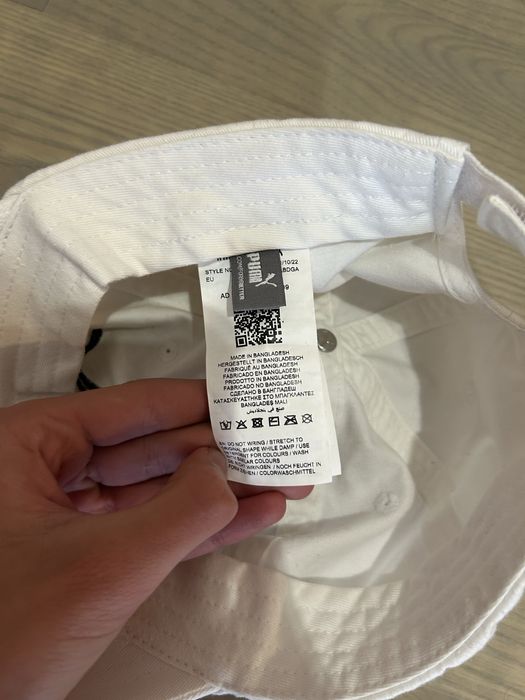 Кепка puma білий