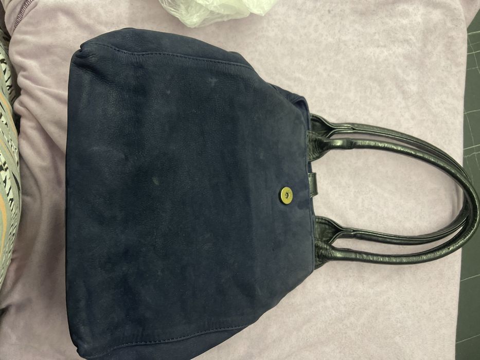 Сумка з натуральноі замши ,нова