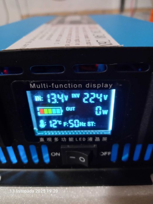 Awaryjny zestaw zasilania czysty sinus