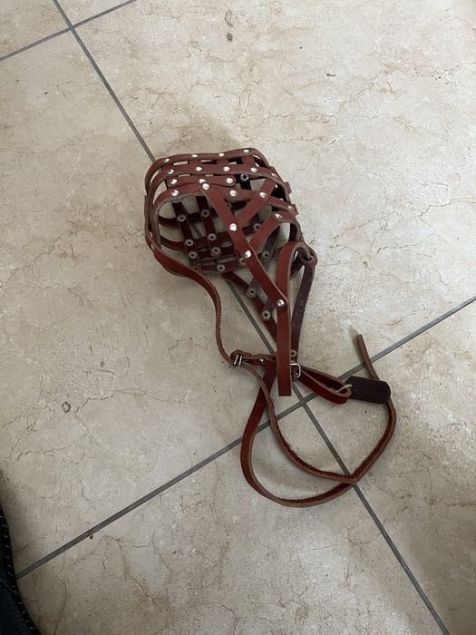 Намордник кожанный для БОЛЬШИХ СОБАК