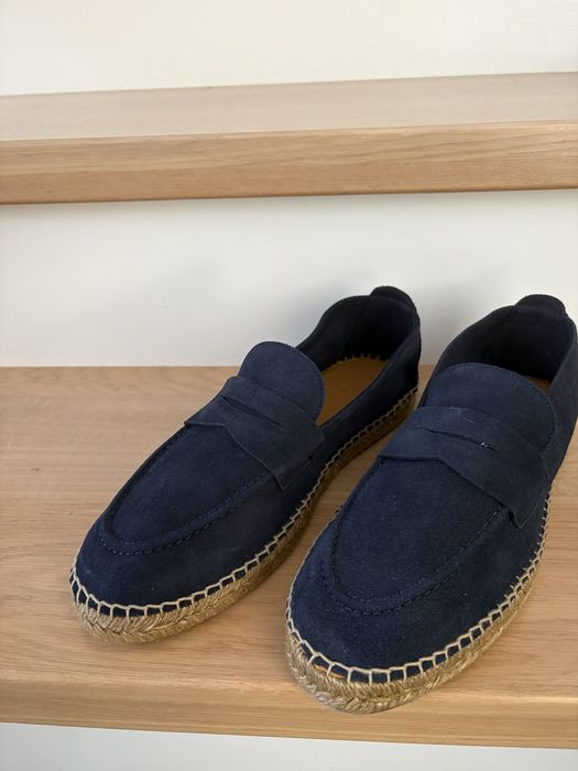 Espdryle zamszowe męskie Massimo Dutti 43 NOWE