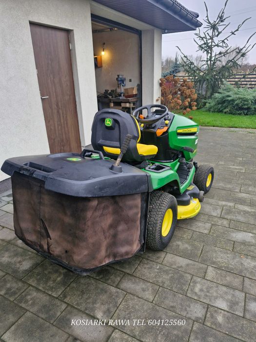 Kosiarka traktorek JOHN DEERE X350R 20hp kawasaki 2020r