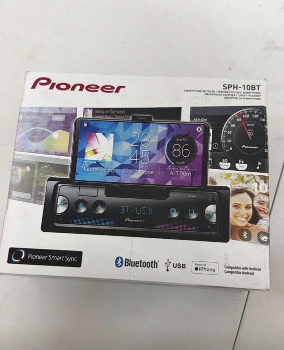 Auto rádio Pionner c Bluetooth
