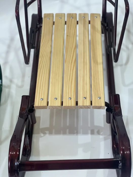 Нові Санки Королівські з ручкою штовхачем ( фабричні )