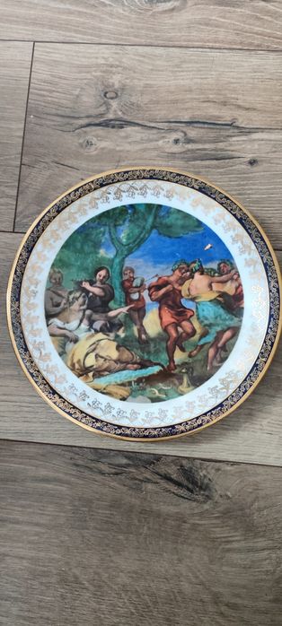 Stara porcelana Wawel talerze 24 cm