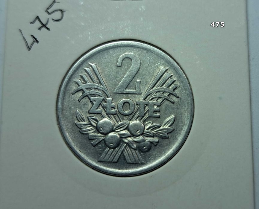 2 zł Jagody z PRL z 1970 roku piękna moneta nr.475