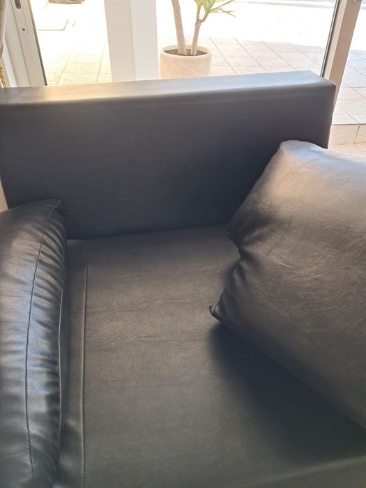 Poltrona / sofa individual - Pele