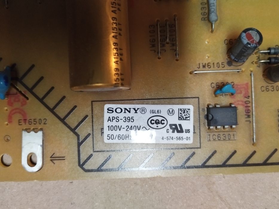 Zasilacz sony Bravia   APS-395 . 1-.980-.310-11