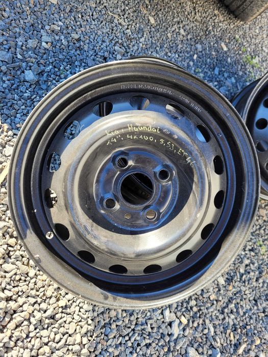 FELGI Stalowe Stalówki 2szt Kia Hyundai 14 cali 4x100