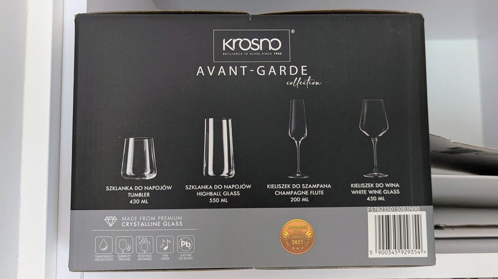 Kieliszki do martini Krosno Avant-Garde