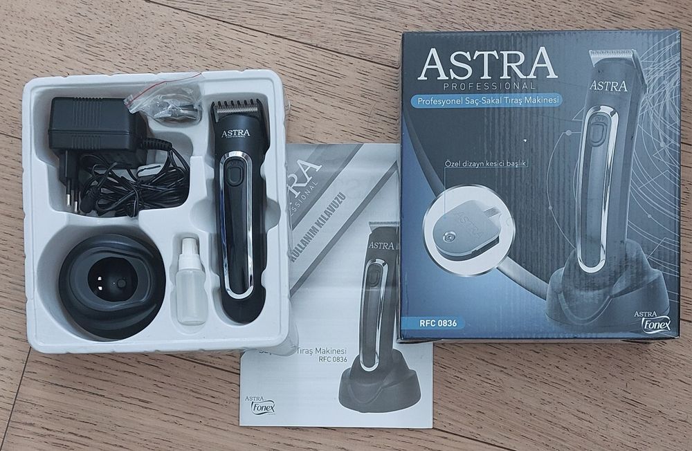 Профессиональная машинка для стрижки и окантовки Astra RFC-0836