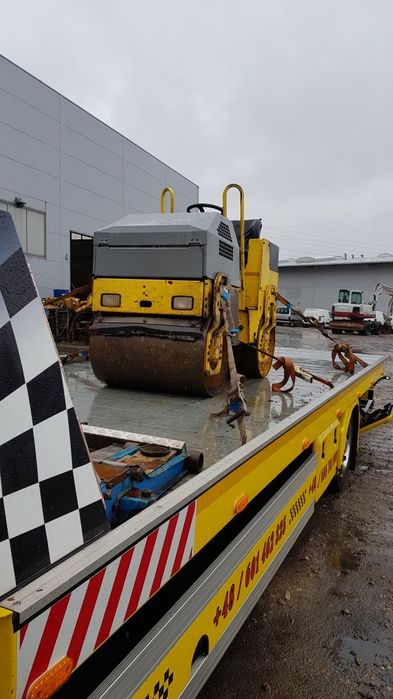 Transport maszyn budowlanch Wózków Widlowych Maszyn Rolniczych
