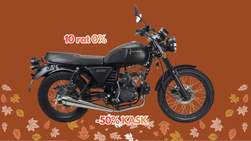 Junak RAW 50 10 RAT 0% -50% na kask wysyłka cała PL