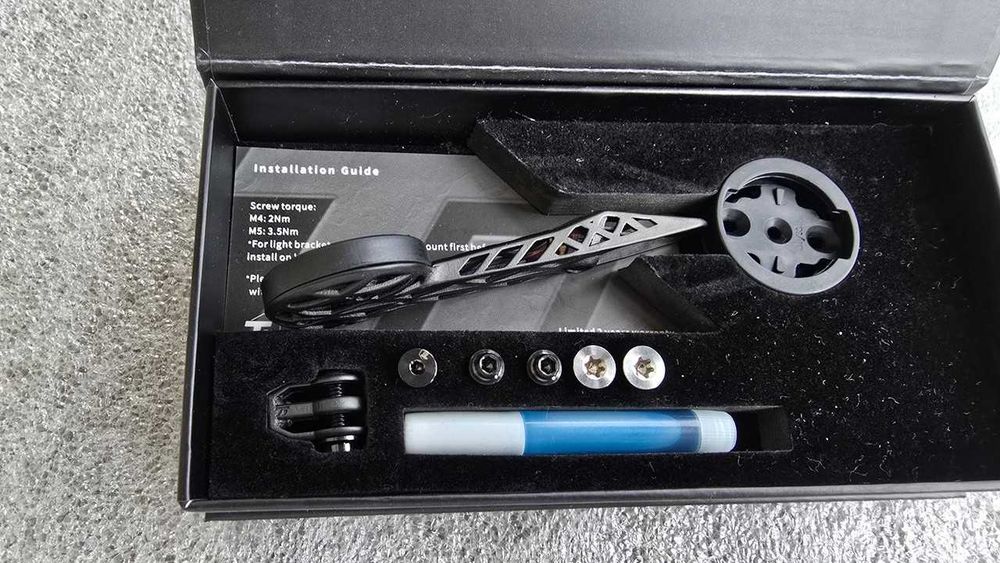 Cannondale MOMO Design Titanium 3D Computer Mount Garmin Wahoo Bryton ...
