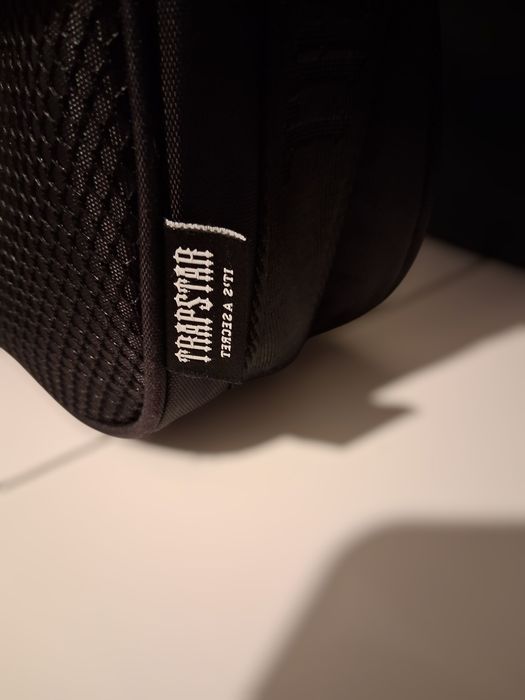 Trapstar Black Shoulder Bag | Drill, swag, drip, streetwear.
