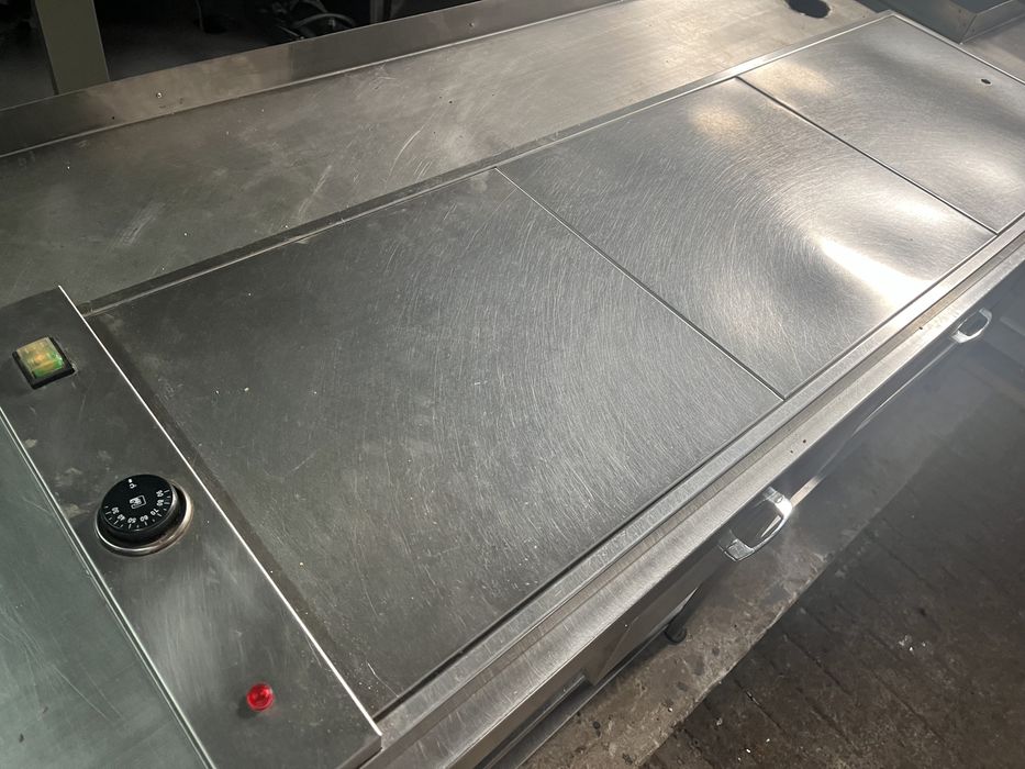Aquecedor em inox de bancada , montra, etc
