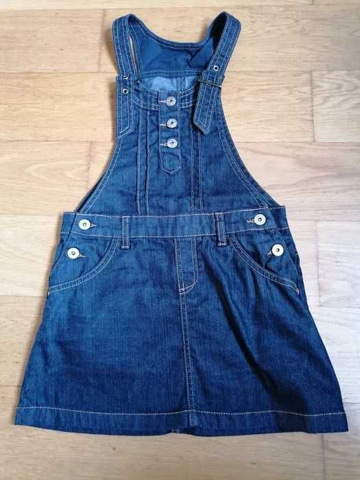 Spódniczka na szelki Zara rozmiar 140