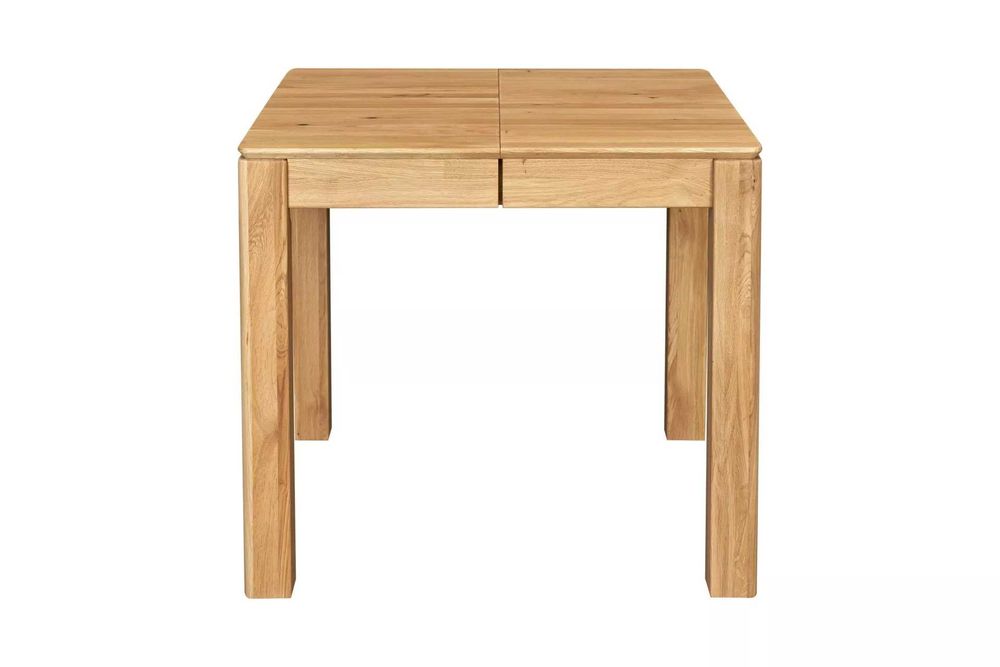 STÓŁ ROZKŁADANY DREWNIANY 80x80-130 Lite drewno dębowe BGM24.pl B 8706