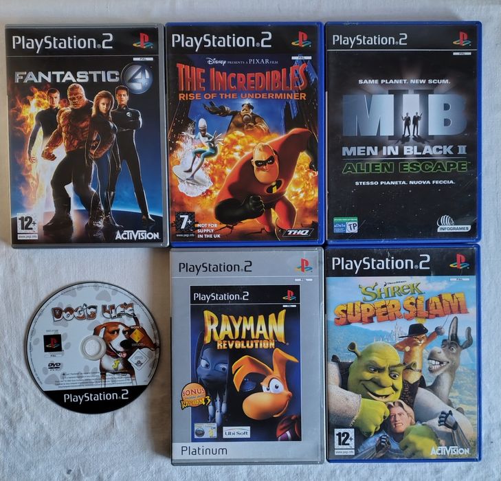6 Videojogos PS2/PlayStation 2