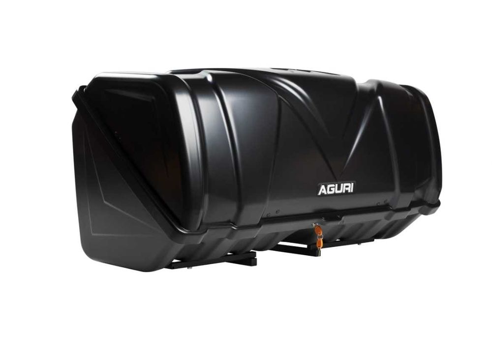 Box na bagażnik rowerowy na hak Aguri 53010