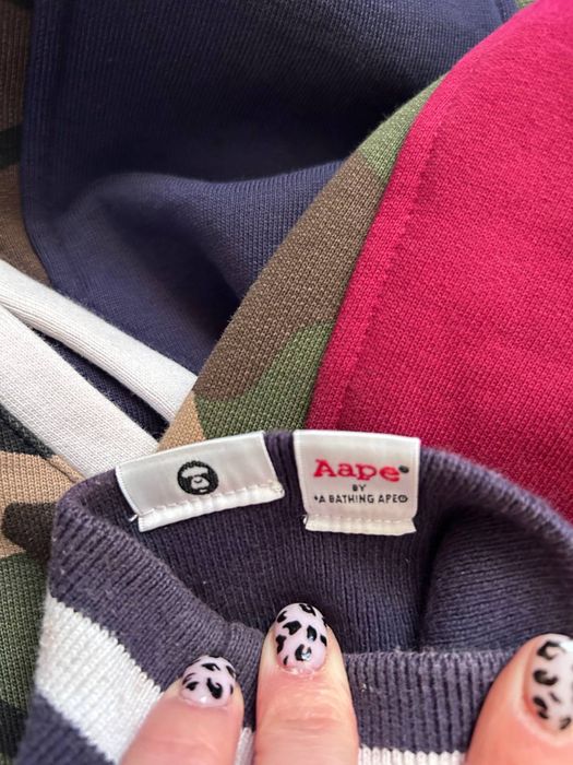 Худи AAPE by A Bathing Ape splice
