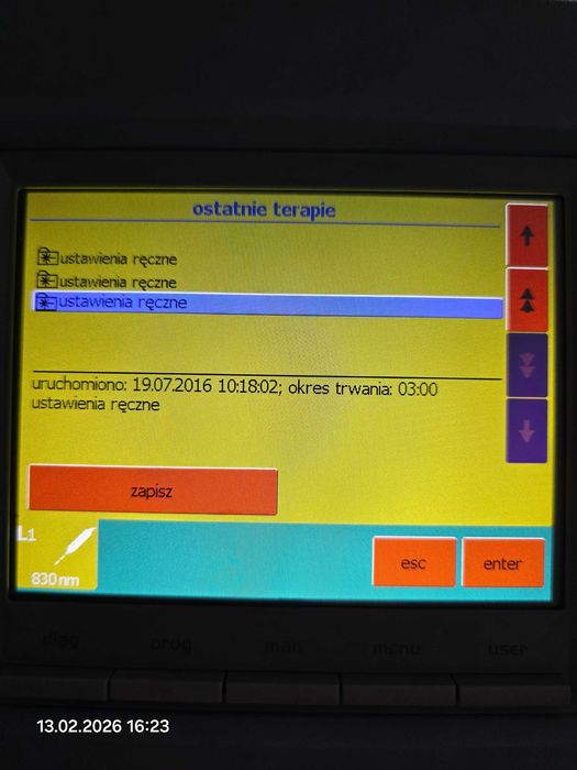LASER BTL-5110 ze stolikiem stan idealny