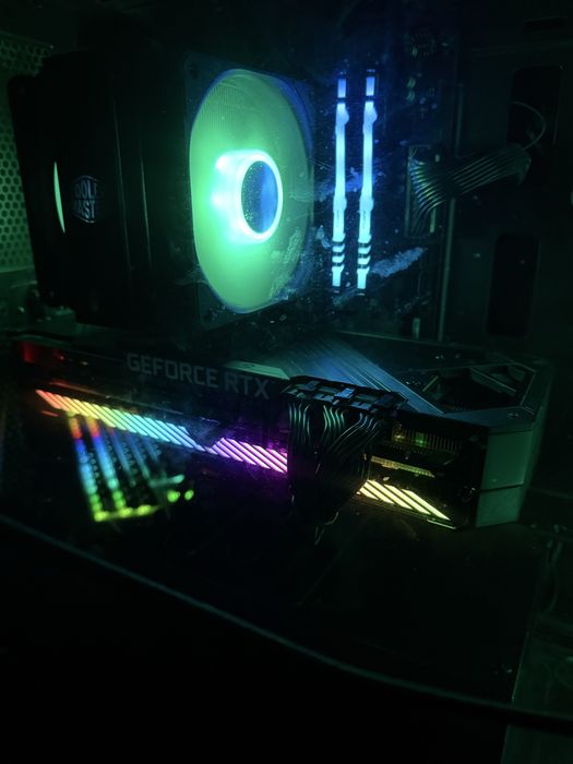 Відеокарта видеокарта пк nvidia GeForce rtx 3070 ti 8gb asus rog strix