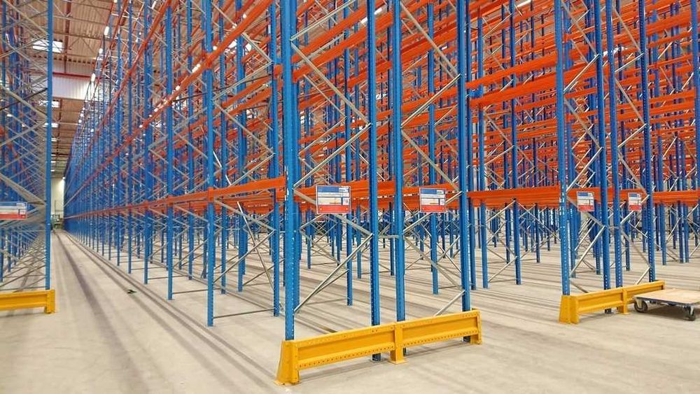 Regały paletowe magazynowe Jungheinrich MPB, Regał magazynowy paletowy