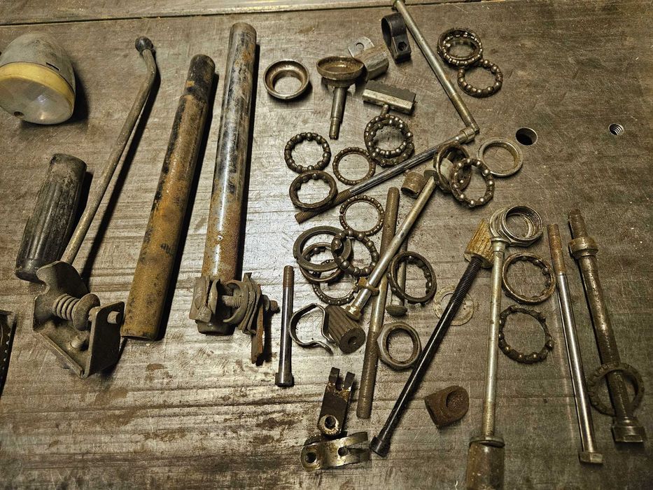 Rower flaming składak prl