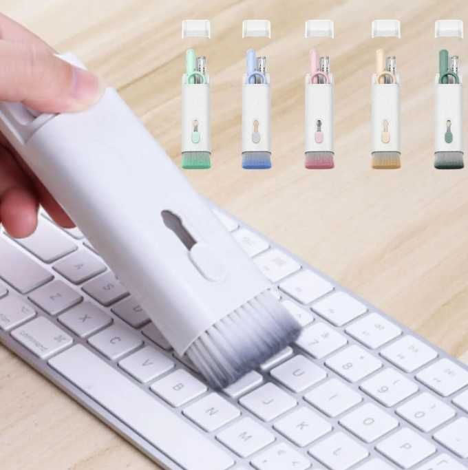 Zestaw szczotek do czyszczenia elektroniki klawiatury słuchawek