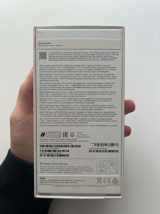 iPhone 16 Pro Czarny 128GB 89% IGŁA