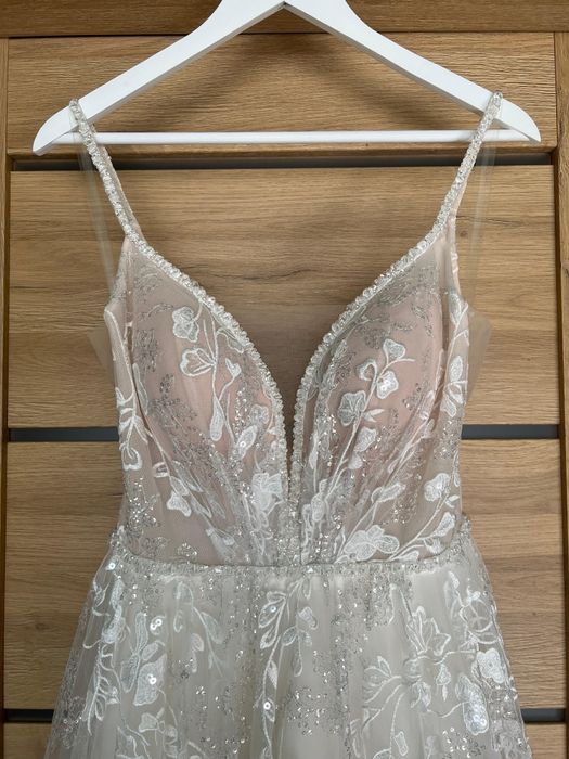 Suknia ślubna, litera A, rozmiar 38