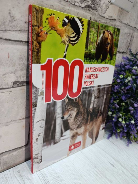 100 najciekawszych zwierząt Polski książka o zwierzętach w Polsce polskie zwierzęta ciekawostki fakty o zwierzątkach polska fauna bogato ilustrowana
