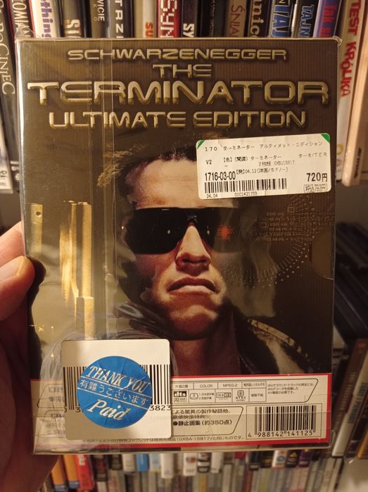 NOWY Film na DVD TERMINATOR w folii ULTIMATE EDITION najlepsza wersja!